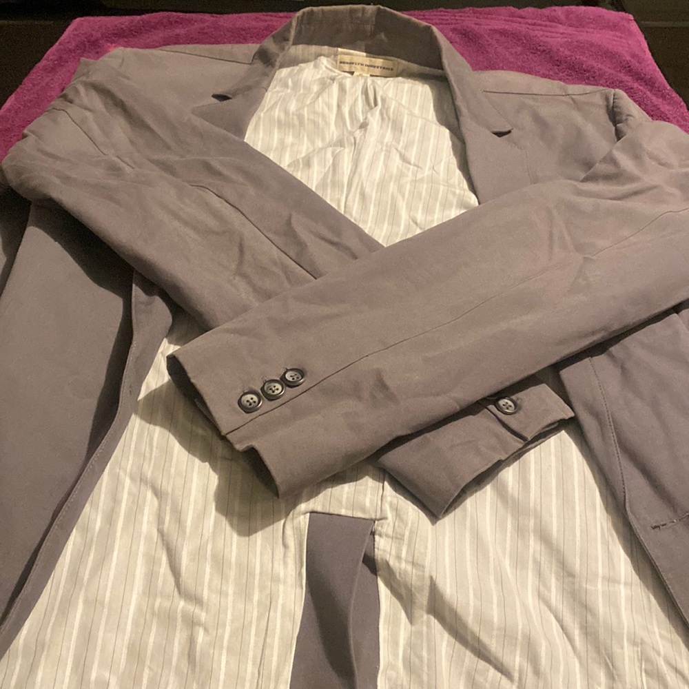 Grey dress jacket